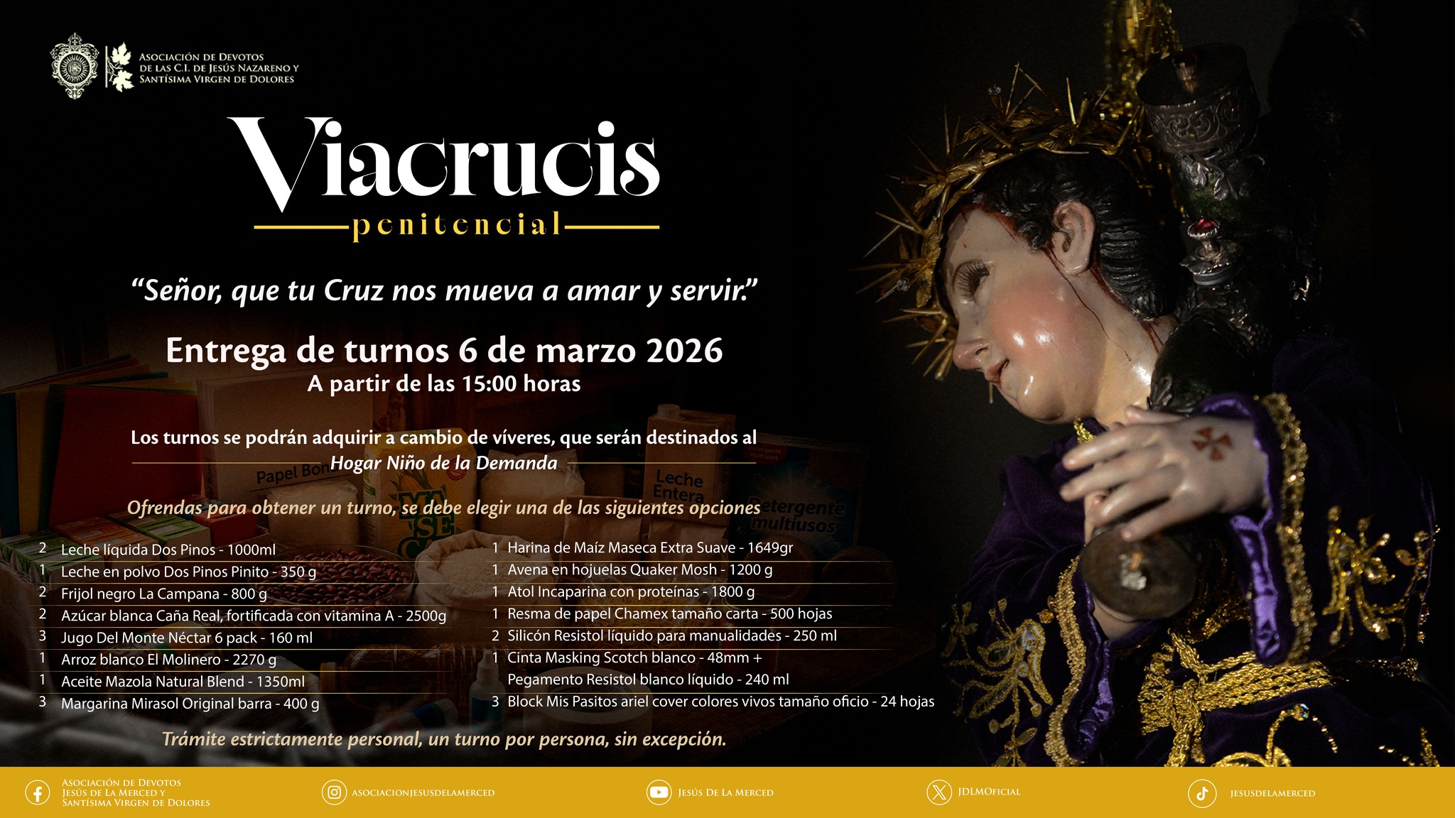 Vía Crucis Penitencial